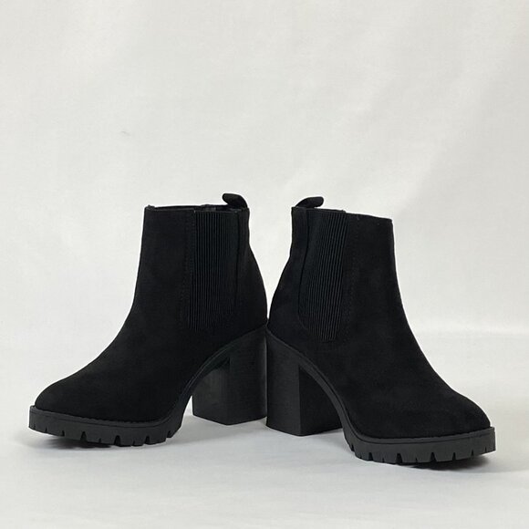New Topshop Byron Black Chelsea Unit Boot 6.5 / 37 - Picture 7 of 12